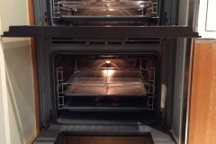 Image: A final view of our twin ovens after cleaning by Oven Restore.