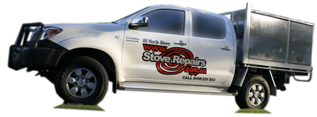 Image: the All North Shore Stove Repairs Truck