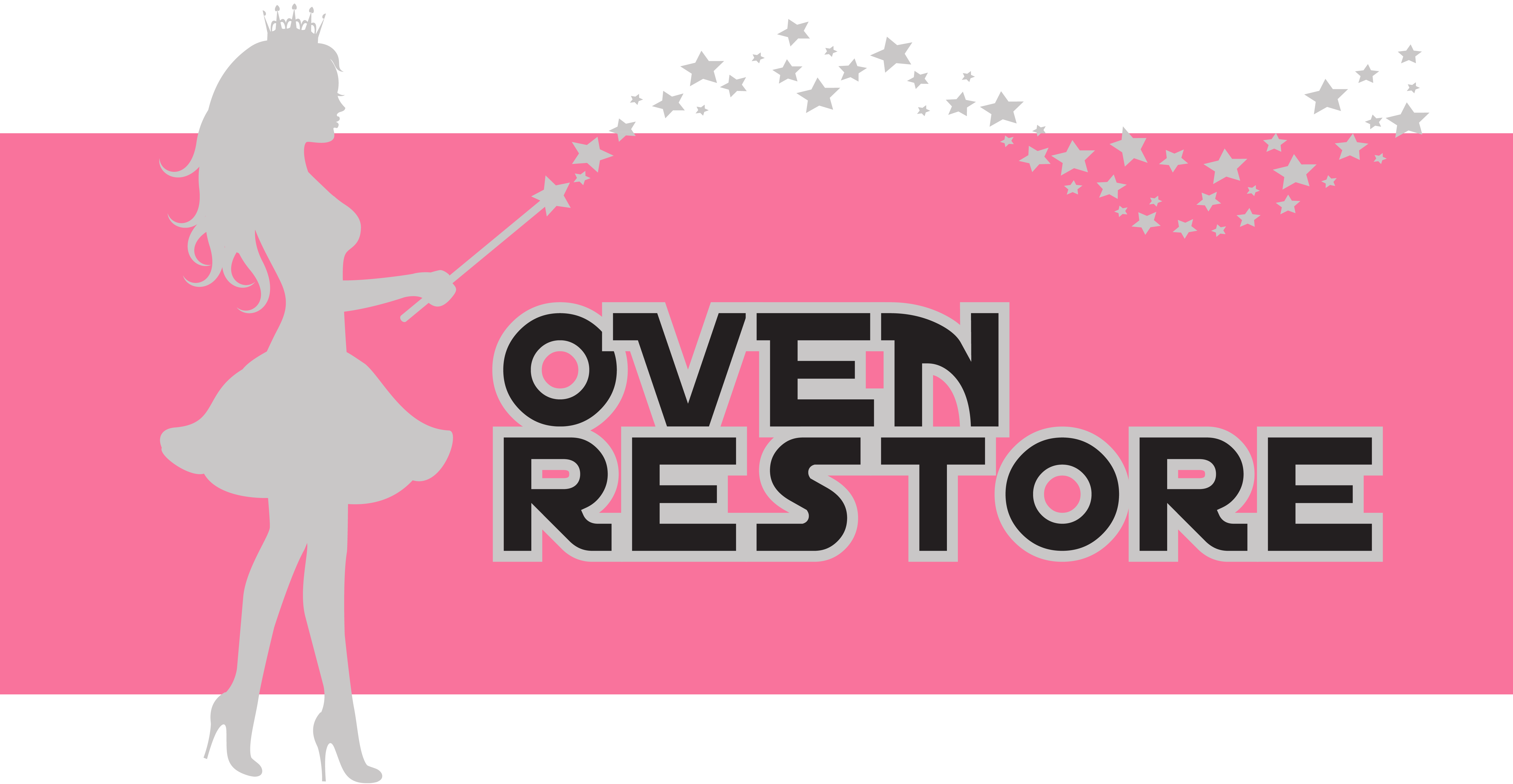 Oven Restore Fairy Logo. Give Us a Call or Drop Us a Line. Contact phone email address